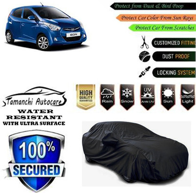 Tamanchi Autocare Car Cover For Hyundai EON Era Plus Option(Black)