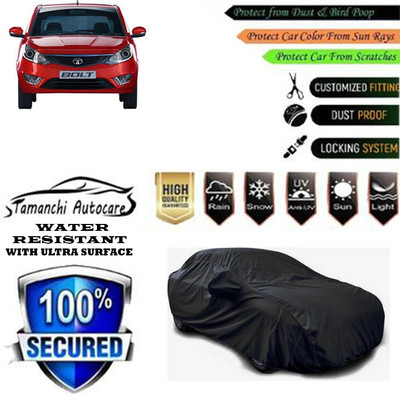 Tamanchi Autocare Car Cover For Tata Bolt Revotron XE(Black)