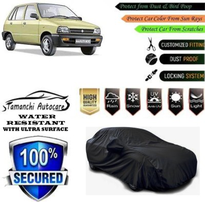 Tamanchi Autocare Car Cover For Maruti Suzuki 800 DUO AC LPG(Black)