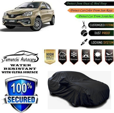 Tamanchi Autocare Car Cover For Toyota Etios Liva VXD Limited Edition Diesel(Black)