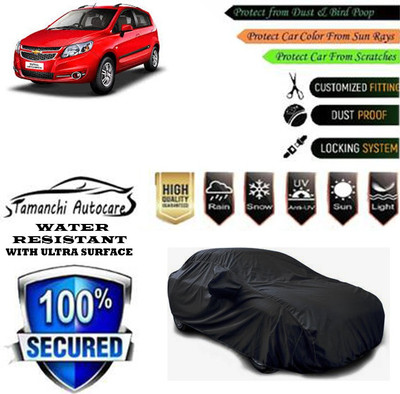 Tamanchi Autocare Car Cover For Chevrolet Sail Hatchback 1.3 TCDi LS ABS(Black)
