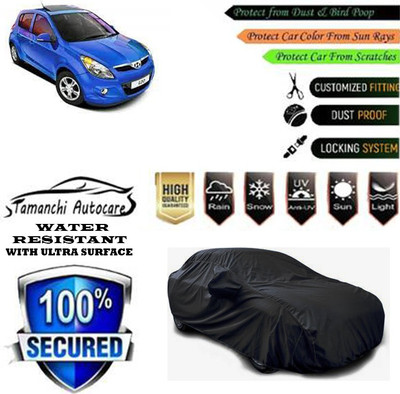 Tamanchi Autocare Car Cover For Hyundai i20 Asta(O) with sunroof(Black)