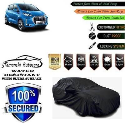 Tamanchi Autocare Car Cover For Datsun Redi GO D(Black)