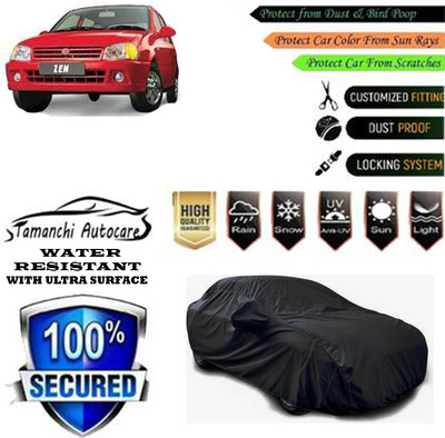 Tamanchi Autocare Car Cover For Maruti Suzuki Zen LX(Black)