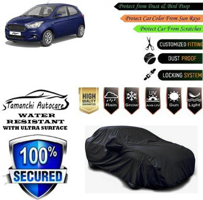 Tamanchi Autocare Car Cover For Ford Figo 1.5D Titanium Plus MT(Black)