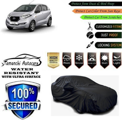 Tamanchi Autocare Car Cover For Datsun Redi GO 1.0 T Option(Black)