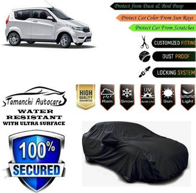Tamanchi Autocare Car Cover For Mahindra e2o Plus P4 Electric(Black)