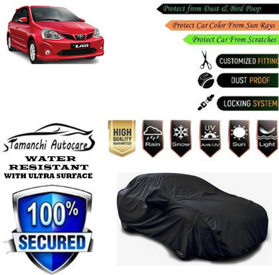 Tamanchi Autocare Car Cover For Toyota Etios Liva 1.4 VD Diesel(Black)