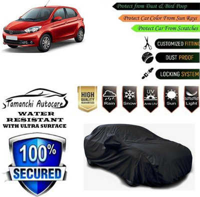 Tamanchi Autocare Car Cover For Tata Tiago 1.05 Revotorq XT(Black)