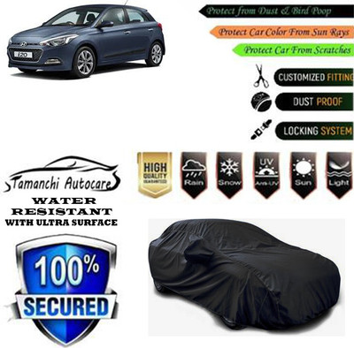Tamanchi Autocare Car Cover For Hyundai i20 Sportz(Black)