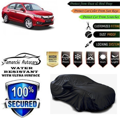 Tamanchi Autocare Car Cover For Honda Amaze VX Diesel(Black)