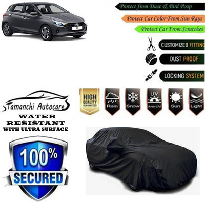 Tamanchi Autocare Car Cover For Hyundai i20 Magna CRDI(Black)