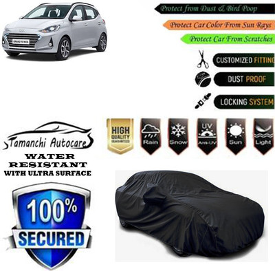 Tamanchi Autocare Car Cover For Hyundai Grand i10 Nios AMT Sportz Petrol(Black)