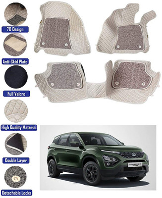 RKPSP Leatherite 7D Mat For  Tata Harrier(Beige)