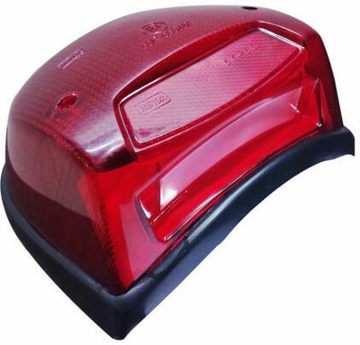 Allpartssource Tail Lamp Light with Bulb Suitable For Old Model Bajaj Classic /4S/ Chetak Car Reflector Light(Red)