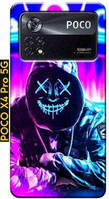 stroxy Back Cover for Poco X4 Pro 5G 2651(Multicolor, 3D Case, Silicon, Pack of: 1)