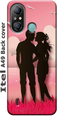 Lesend Back Cover for Itel A49 Back cover(Multicolor, Dual Protection, Silicon, Pack of: 1)