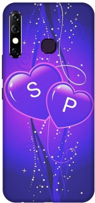 VS PRINT LINK Back Cover for Infinix Hot 8 , X650C ,SP, S LOVES P, SP NAME, SP Love Printed(Purple, Hard Case, Pack of: 1)