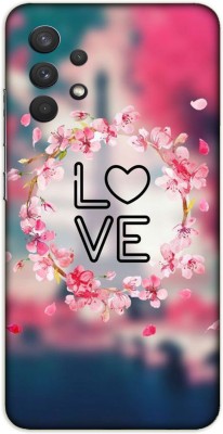 iprinto Back Cover for Samsung Galaxy M32 5G I love You Back Cover(Pink, Dual Protection, Silicon, Pack of: 1)