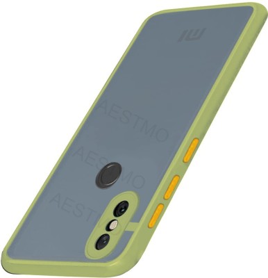 AESTMO Back Cover for Mi Redmi Note 5 Pro(Green, Dual Protection, Pack of: 1)