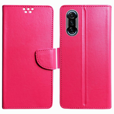 Realgo Flip Cover for Poco F3 GT(Pink, Pack of: 1)