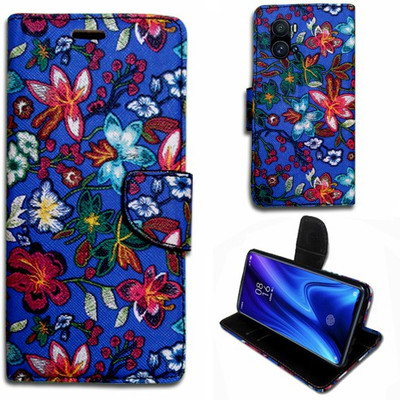 Realgo Flip Cover for iQOO 9 Pro 5G(Blue, Pack of: 1)