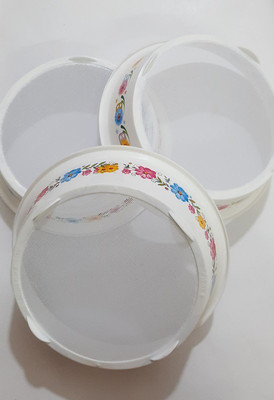 NISHTHA CREATION Sieve(White)