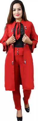 PERFECTPIVOT Women Maxi Red Full Length Dress