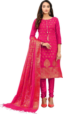 Kimisha Jacquard Self Design Salwar Suit Material