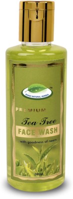 khadi natural herbal Premium Tea Tree  with goodness of neem Face Wash(200 ml)