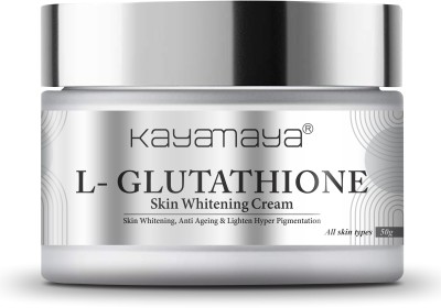 Kayamaya L- Glutathione Face Cream for Skin Whitening, Brightening & Anti Ageing(50 g)
