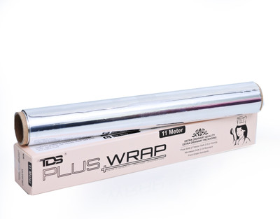 TDS PLUS WRAP TDS 11 Meter Food Wrapping Foil Paper(1 Ply, 1 Sheets)
