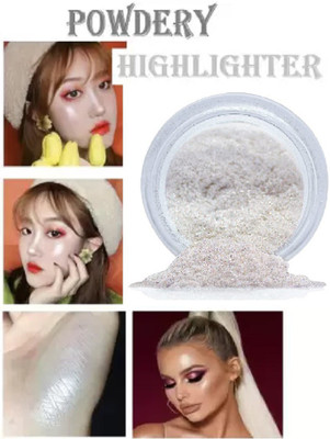LILLYAMOR BEST ILLUMINATOR SHIMMERY SHINY BODY & FACE WHITE HIGHLIGHTER Highlighter(WHITE)