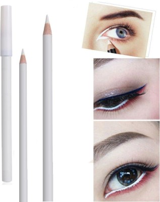 GFSU BEST EVER LONG LASTING WATERPROOF PEN EYELINER EYE MAKE UP white kajal eyeliner(WHITE, 1.5 g)