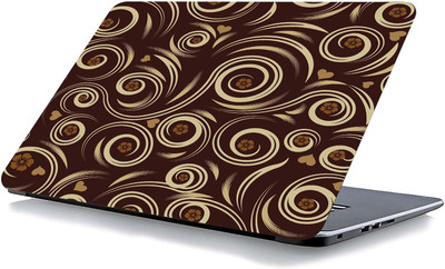 qth PATTERNS LAP-6612 VINYL Reusable Laptop Skin Compatible for 15.6 inch(Theme: Patterns)