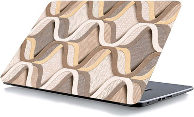 qth PATTERNS LAP-6302 VINYL Reusable Laptop Skin Compatible for 15.6 inch(Theme: Patterns)