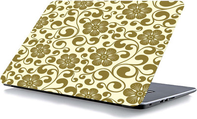 qth PATTERNS LAP-6687 VINYL Reusable Laptop Skin Compatible for 15.6 inch(Theme: Patterns)