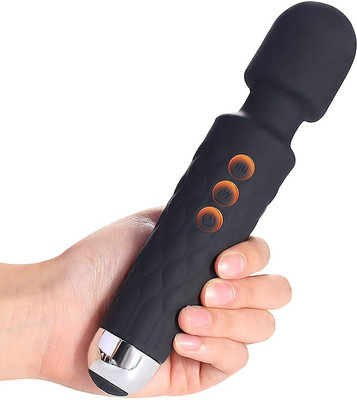 JYORESHA Body Massagers Machine For Women With Vibration Speed of Vibration Modes & Water Resistant Massager Massager(Black)