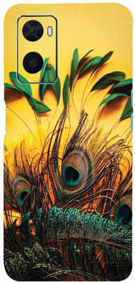 Mclaxa Vasudev Pankh Mobile Back Skin, Vasudev Pankh, OPPO A76 Mobile Skin(Vasudev Pankh Skin With Super Matte Finish)