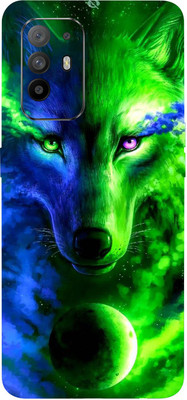 BUGGU Oppo F19 Pro Plus 5G Mobile Skin(Ultra Super Many Hued Wolf Skin With High Matte Finish.)