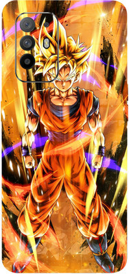 BUGGU Oppo F19 Pro Plus 5G Mobile Skin(Ultra Super The Goku Skin With High Matte Finish.)