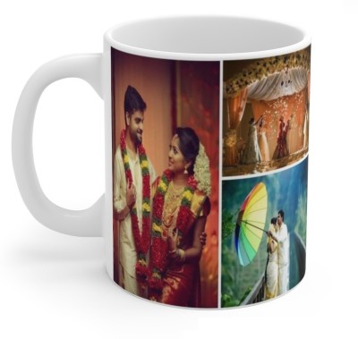 jaipur trends Valentine Special Couple Photo Printing Ceramic 11oz Coffee (330 ml) Ceramic Coffee Mug(330 ml)