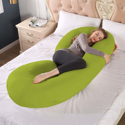 Linenovation Upgrade Model Pregnancy Pillow Microfibre Solid Pregnancy Pillow Pack of 1(Olvie)
