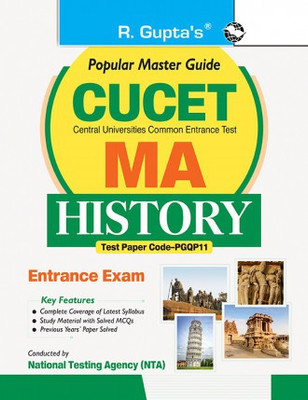 CUCET : MA-History/MA-History & Archaeology Entrance Exam Guide(Paperback, By R Gupta)