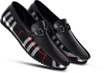 Rowlans Loafers For Men(Black , 10)