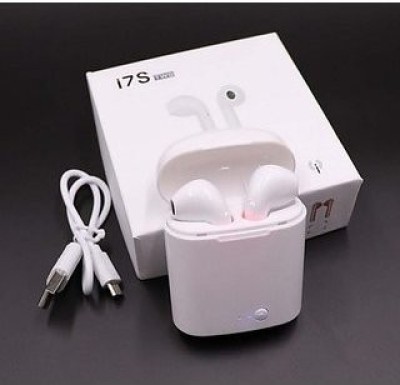 Motile Royal Wireless Bluetooth EarphoneWith Mic Bluetooth(White, True Wireless)