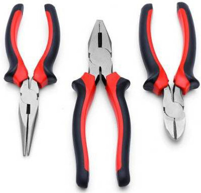 Se7en 3 PCS PLIER SET Combination Snap Ring Plier(Length : 8 inch)