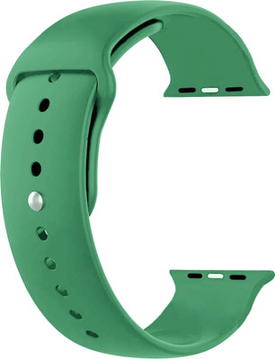 ACM Sliding Watch Strap Silicone Belt for Crossbeats Ignite S3 Ultra Max Green Smart Watch Strap(Green)