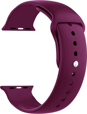 ACM Sliding Watch Strap Silicone Belt for Itel ‎2 Ultra Smartwatch Band Purple Smart Watch Strap(Purple)
