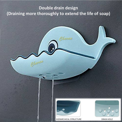h&d craft BEST Single Layer ABS Plastic MAS=454 Soap Stand/Holder(Multicolor)